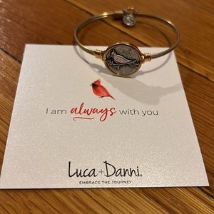 Luca Danni Jewelry Luca Danni Gold Silver Robin Wire - Main Image